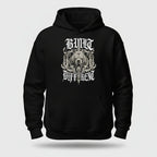 Gym Hoodie "BULID" - Streetwear - size_range | Black Ursus