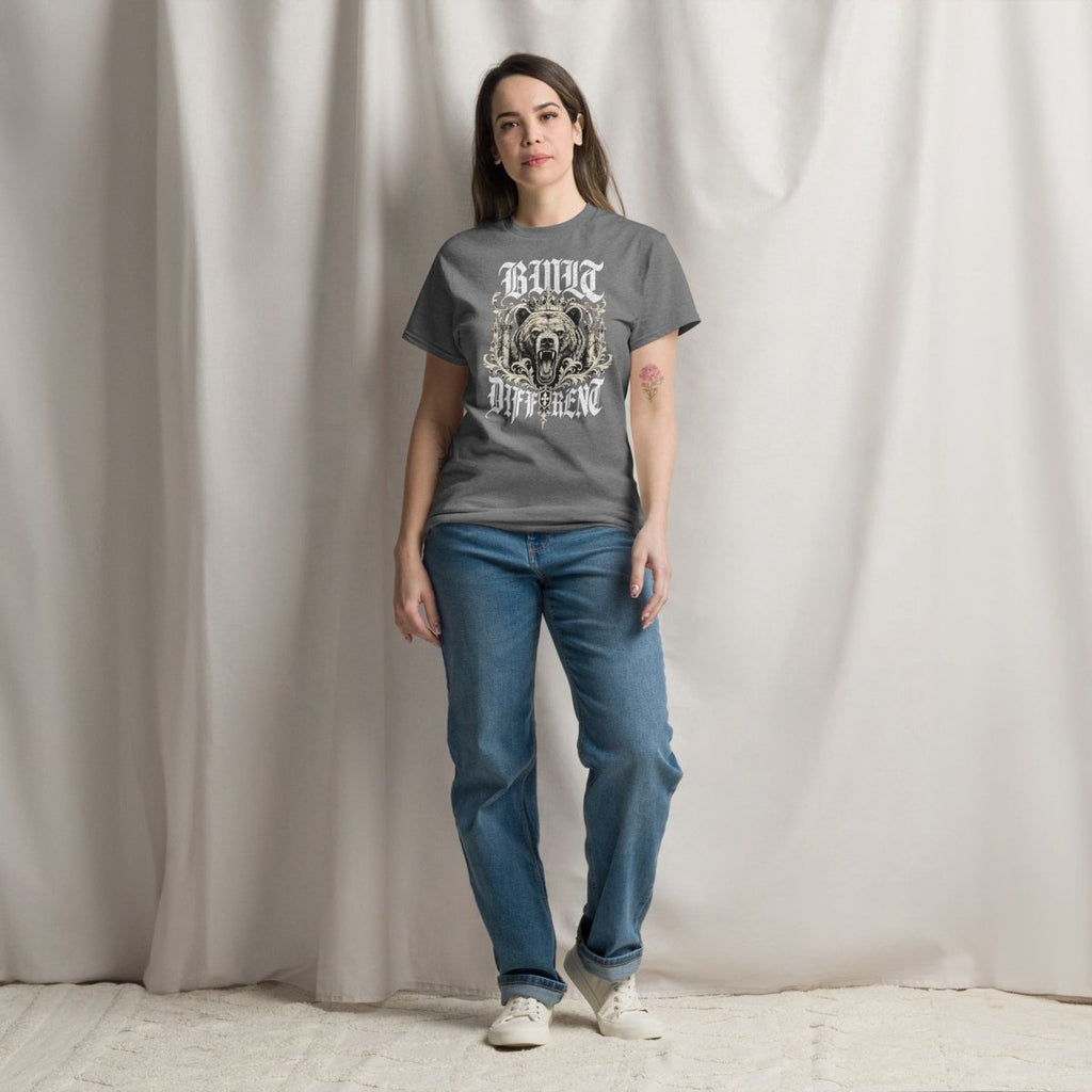 Gym T-Shirt "BULID" - Streetwear - size_range | Black Ursus