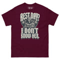 Gym T-Shirt "REST DAY" – Unisex, 180g, S–5XL | Black Ursus - Streetwear - size_range | Black Ursus