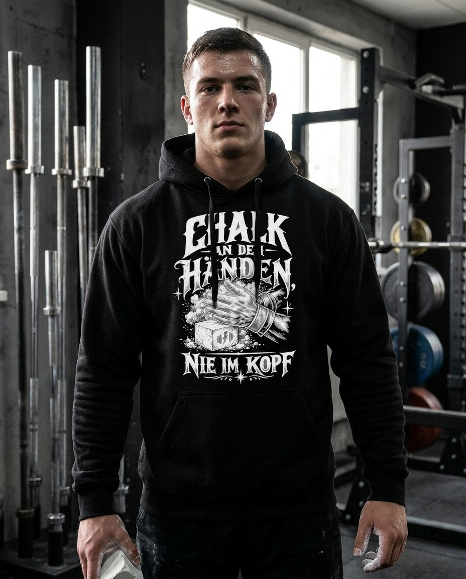 Chalk An Den Haenden Hoodie Lifestyle