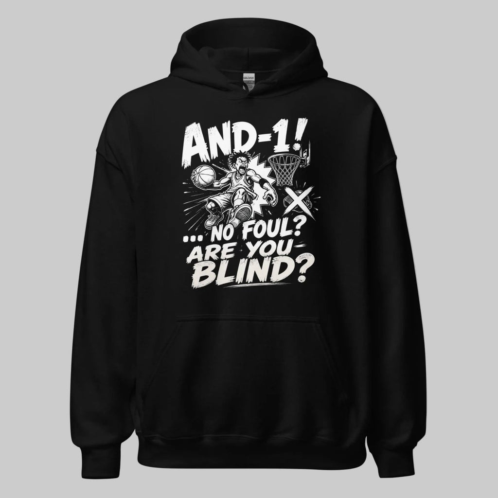 Hoodie "AND 1" – Basketball Streetwear S–5XL | Black Ursus - Streetwear - size_range | Black Ursus