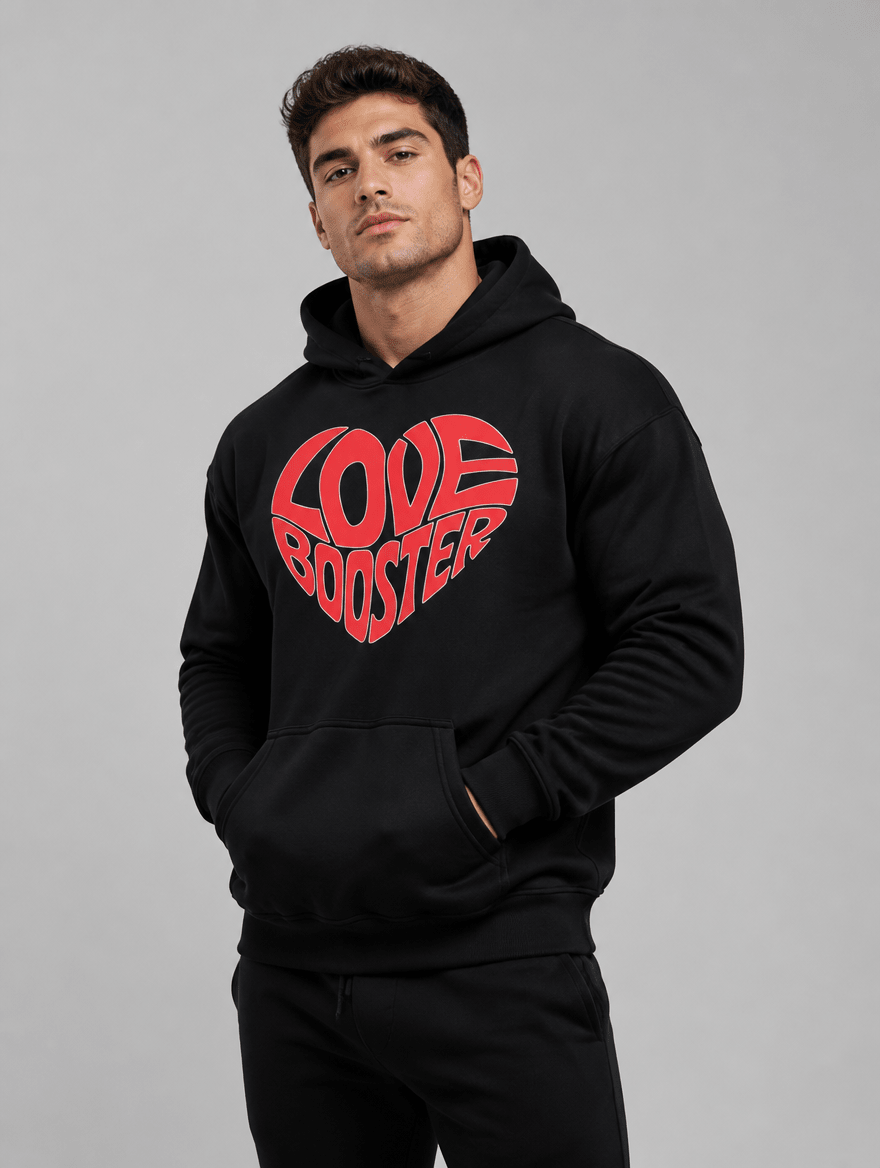 Hoodie "Booster" – Gym & Bodybuilding S–5XL | Black Ursus - Streetwear - size_range | Black Ursus