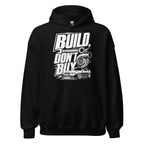 Hoodie "Build Dont Buy" – Gym & Bodybuilding S–5XL | Black Ursus - Streetwear - size_range | Black Ursus