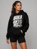 Hoodie "Build Dont Buy" – Gym & Bodybuilding S–5XL | Black Ursus - Streetwear - size_range | Black Ursus