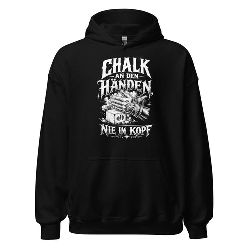 Hoodie "Chalk An Den Händen, Nie Im Kopf" – Gym & Bodybuilding S–5XL | Black Ursus - Streetwear - size_range | Black Ursus