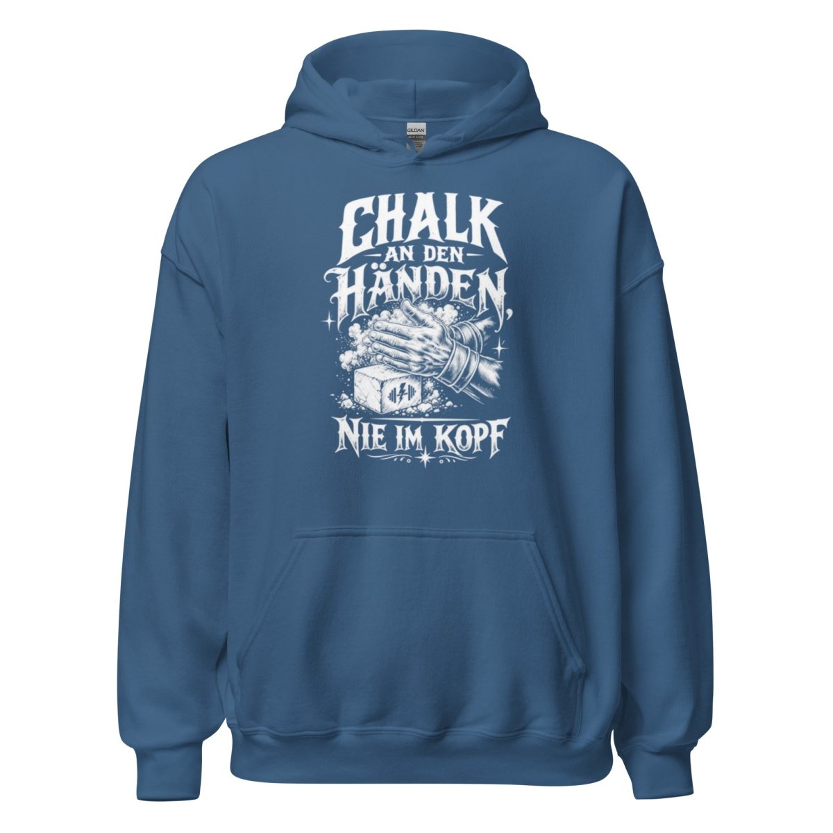 Hoodie "Chalk An Den Händen, Nie Im Kopf" – Gym & Bodybuilding S–5XL | Black Ursus - Streetwear - size_range | Black Ursus