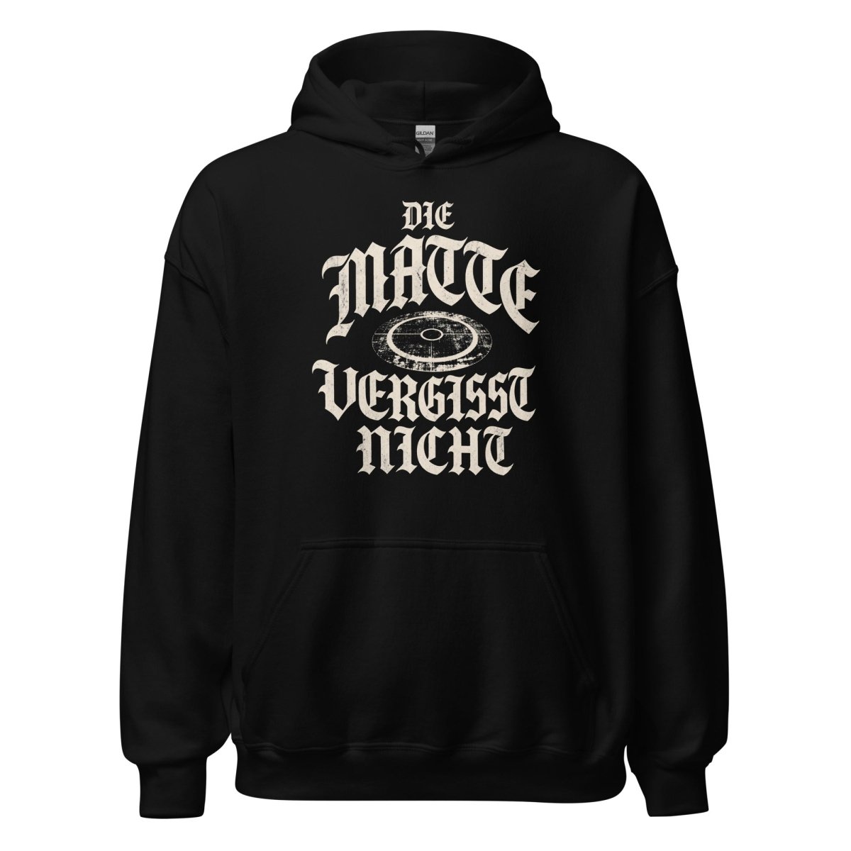 Hoodie "DIE MATTE VERGISST NICHT" – BJJ & Jiu-Jitsu S–5XL | Black Ursus - Streetwear - size_range | Black Ursus