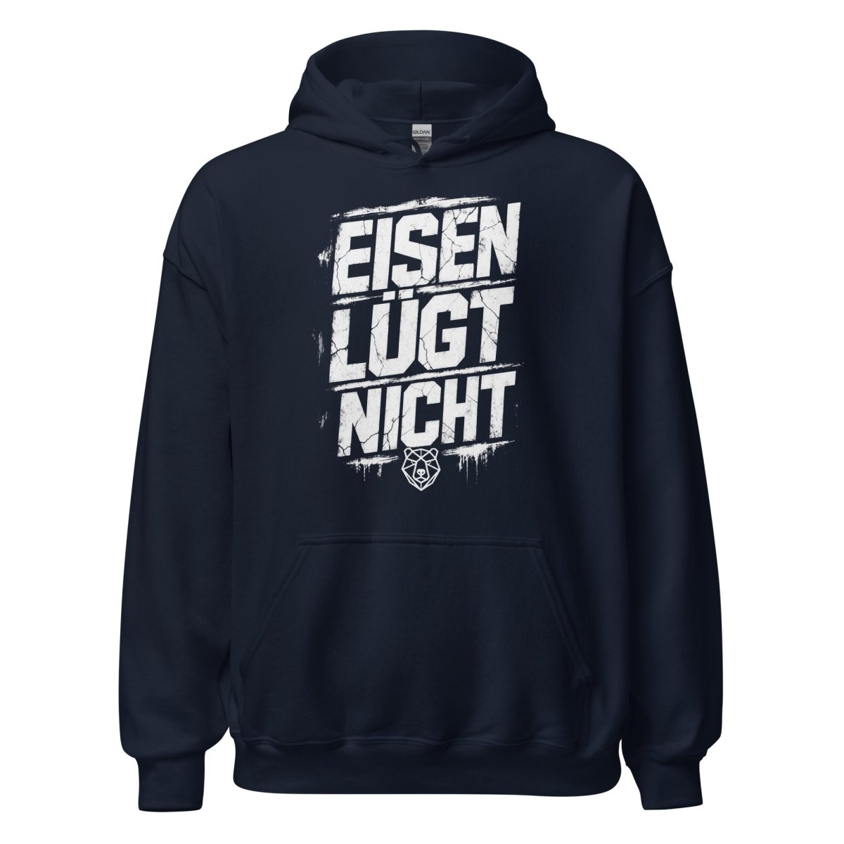 Hoodie "Eisen lügt nicht" – Gym & Bodybuilding S–5XL | Black Ursus - Streetwear - size_range | Black Ursus