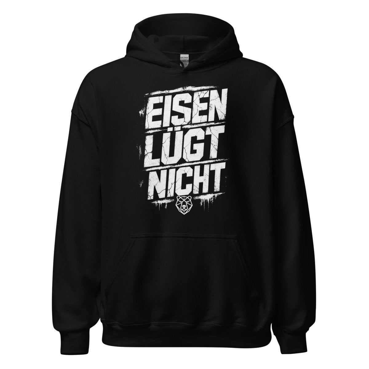 Hoodie "Eisen lügt nicht" – Gym & Bodybuilding S–5XL | Black Ursus - Streetwear - size_range | Black Ursus