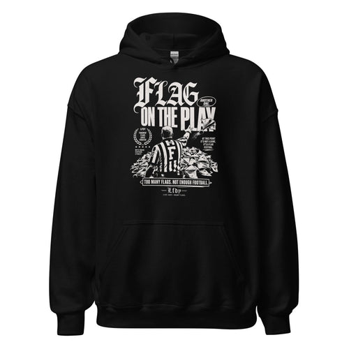 Hoodie "Flag on the Play" – Football Streetwear S–5XL | Black Ursus - Streetwear - size_range | Black Ursus