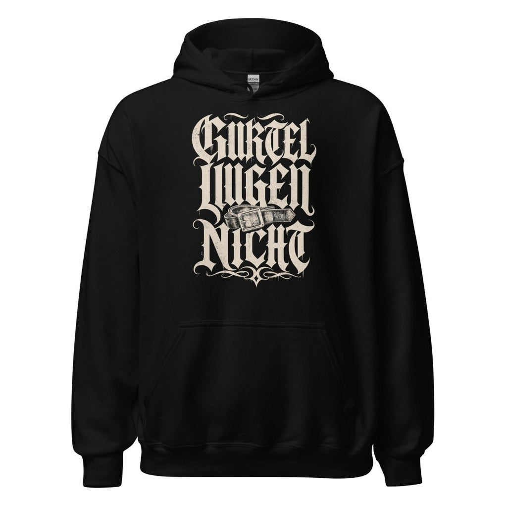Hoodie "GÜRTEL LÜGEN NICHT" – BJJ & Jiu-Jitsu S–5XL | Black Ursus - Streetwear - size_range | Black Ursus