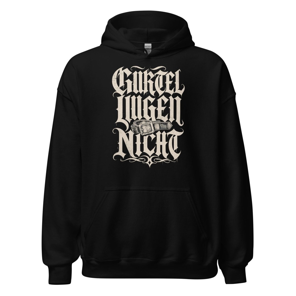 Hoodie "GÜRTEL LÜGEN NICHT" – BJJ & Jiu-Jitsu S–5XL | Black Ursus - Streetwear - size_range | Black Ursus