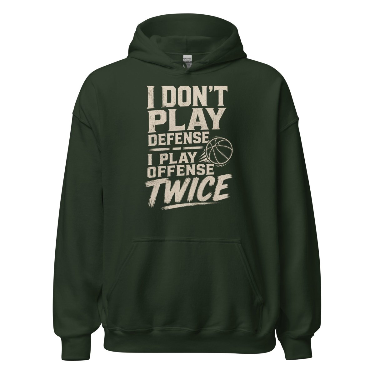 Hoodie "I DONT PLAY" – Basketball Streetwear S–5XL | Black Ursus - Streetwear - size_range | Black Ursus
