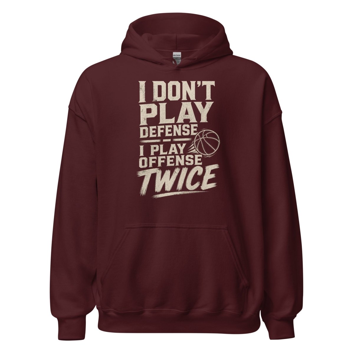 Hoodie "I DONT PLAY" – Basketball Streetwear S–5XL | Black Ursus - Streetwear - size_range | Black Ursus