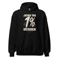 Hoodie "JEDEN TAG 1% BESSER" – BJJ & Jiu-Jitsu S–5XL | Black Ursus - Streetwear - size_range | Black Ursus
