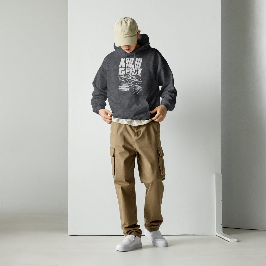 Hoodie "Kanjo Geist" – JDM & Japan Streetwear S–5XL | Black Ursus - Streetwear - size_range | Black Ursus