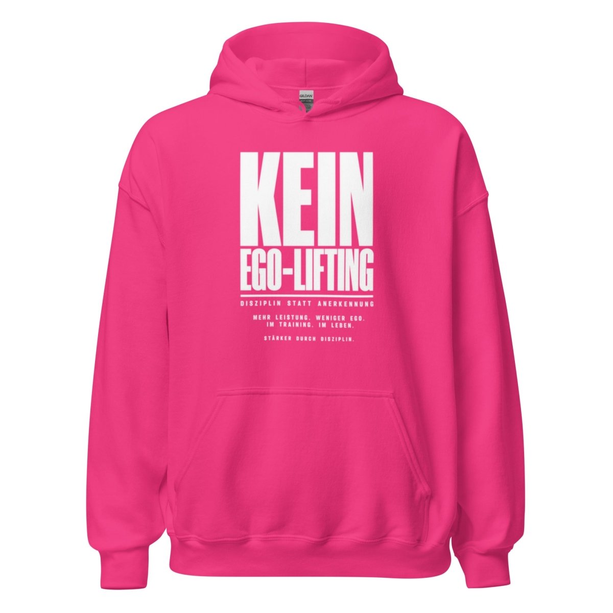Hoodie "Kein Ego-Lifting" – Gym & Bodybuilding S–5XL | Black Ursus - Streetwear - size_range | Black Ursus