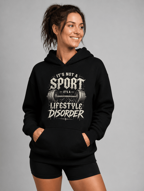 Hoodie "LIFESTYLE" – Gym & Bodybuilding S–5XL | Black Ursus - Streetwear - size_range | Black Ursus