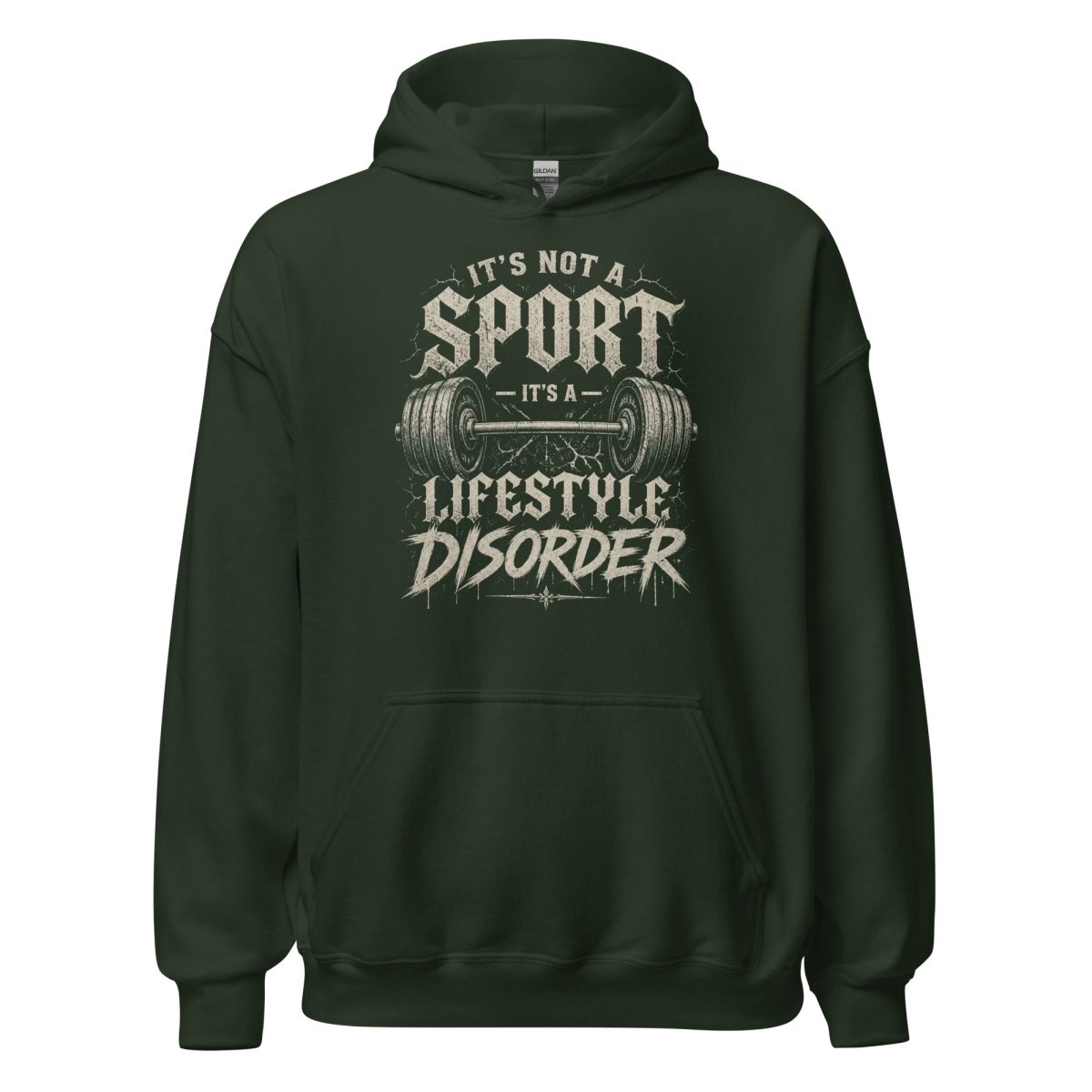 Hoodie "LIFESTYLE" – Gym & Bodybuilding S–5XL | Black Ursus - Streetwear - size_range | Black Ursus