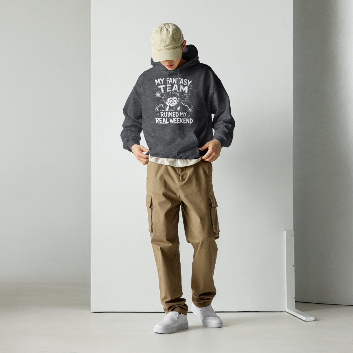 Hoodie "MY FANTASY" – Football Streetwear S–5XL | Black Ursus - Streetwear - size_range | Black Ursus