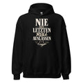 Hoodie "NIE DEN LETZTEN ROLL AUSLASSEN" – BJJ & Jiu-Jitsu S–5XL | Black Ursus - Streetwear - size_range | Black Ursus