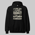 Hoodie "PERSONALITY" – Football Streetwear S–5XL | Black Ursus - Streetwear - size_range | Black Ursus