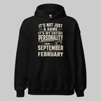 Hoodie "PERSONALITY" – Football Streetwear S–5XL | Black Ursus - Streetwear - size_range | Black Ursus