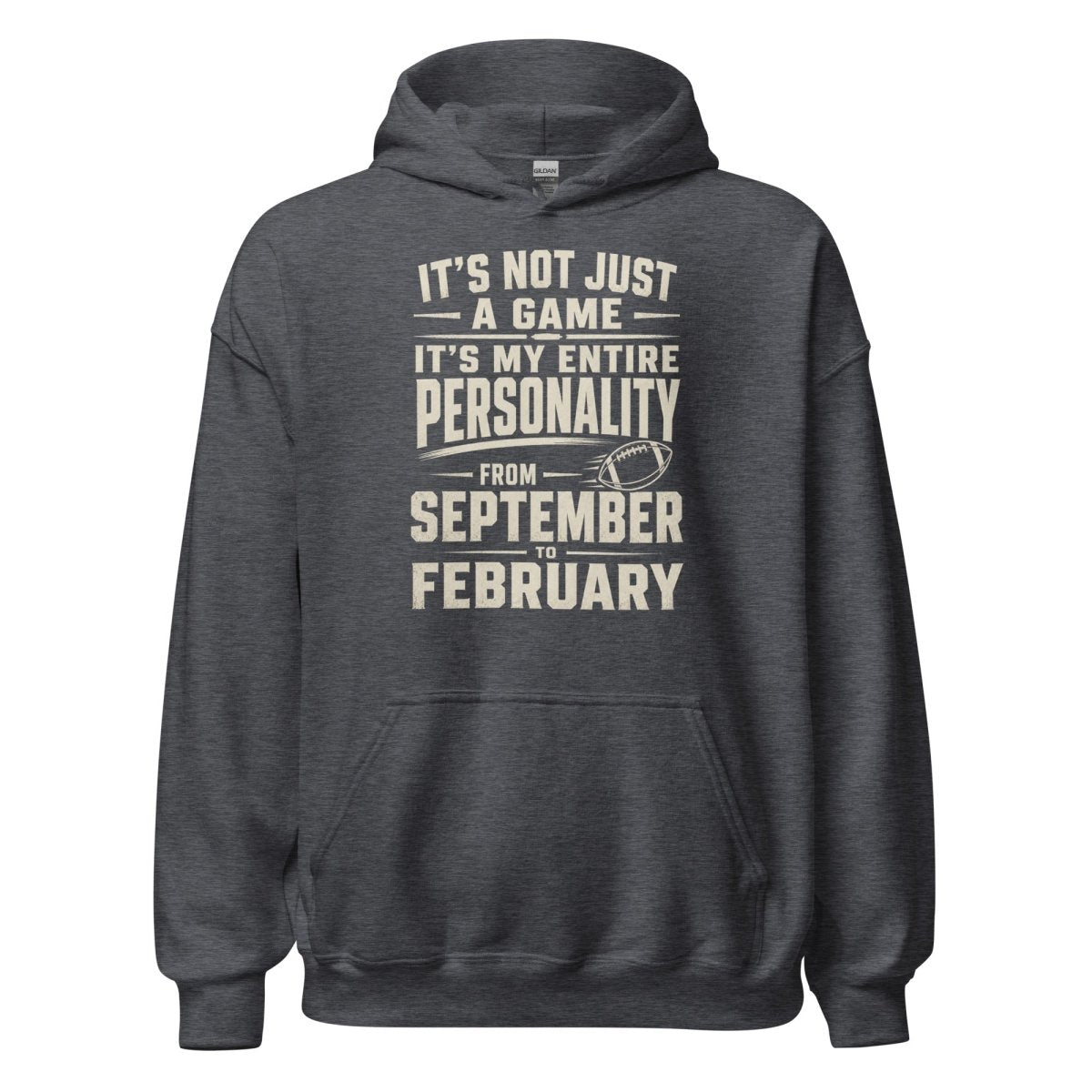 Hoodie "PERSONALITY" – Football Streetwear S–5XL | Black Ursus - Streetwear - size_range | Black Ursus