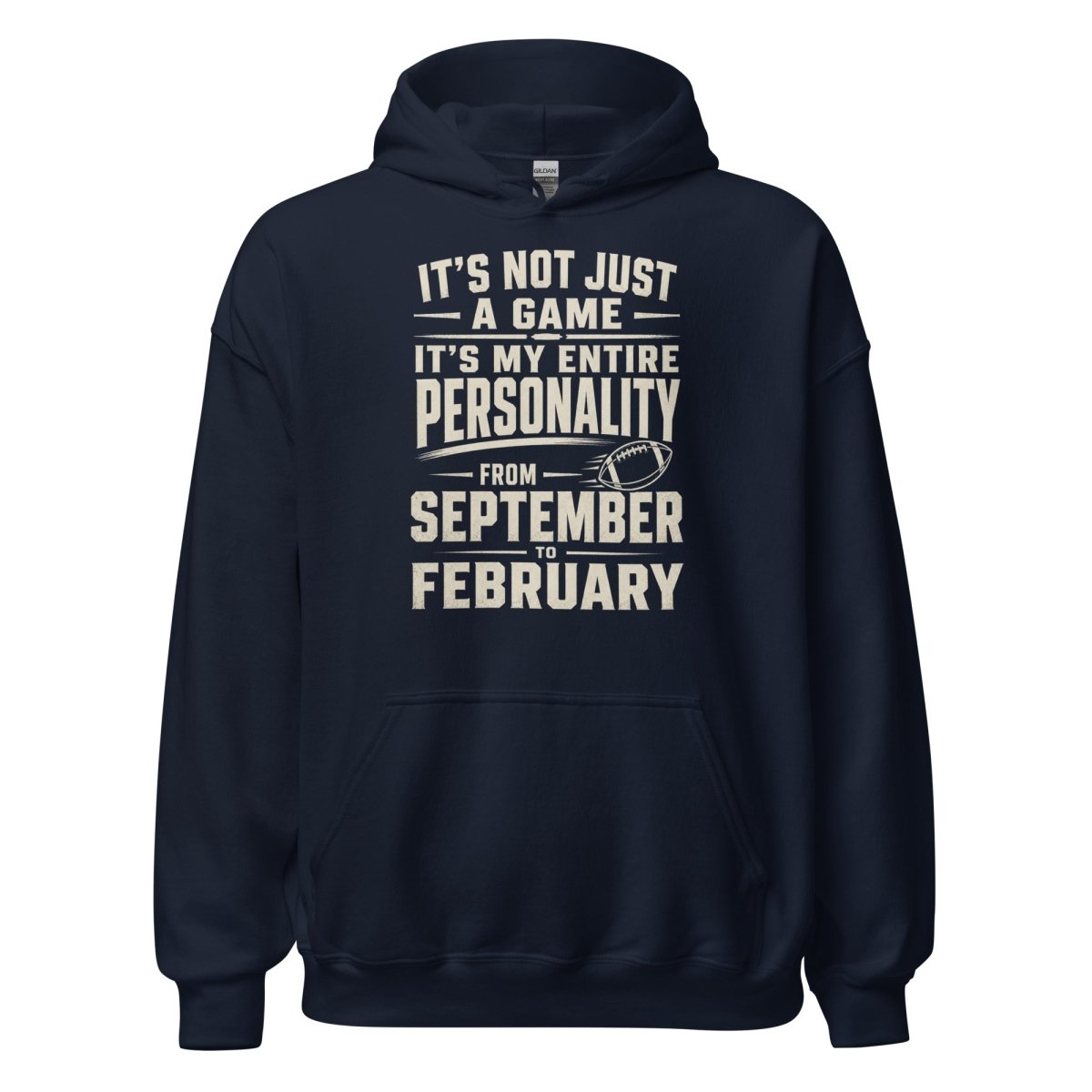 Hoodie "PERSONALITY" – Football Streetwear S–5XL | Black Ursus - Streetwear - size_range | Black Ursus