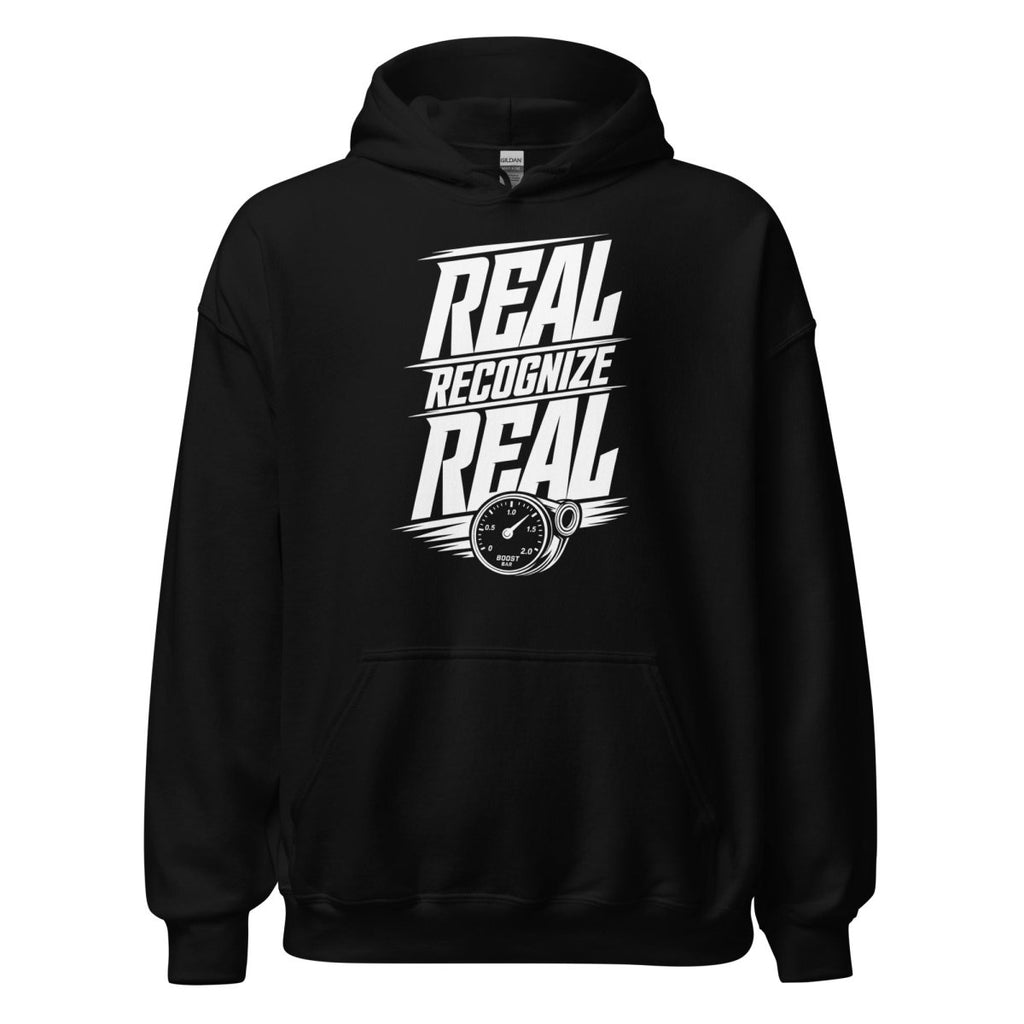 Hoodie "Real Recognize" – Urban Streetwear S–5XL | Black Ursus - Streetwear - size_range | Black Ursus