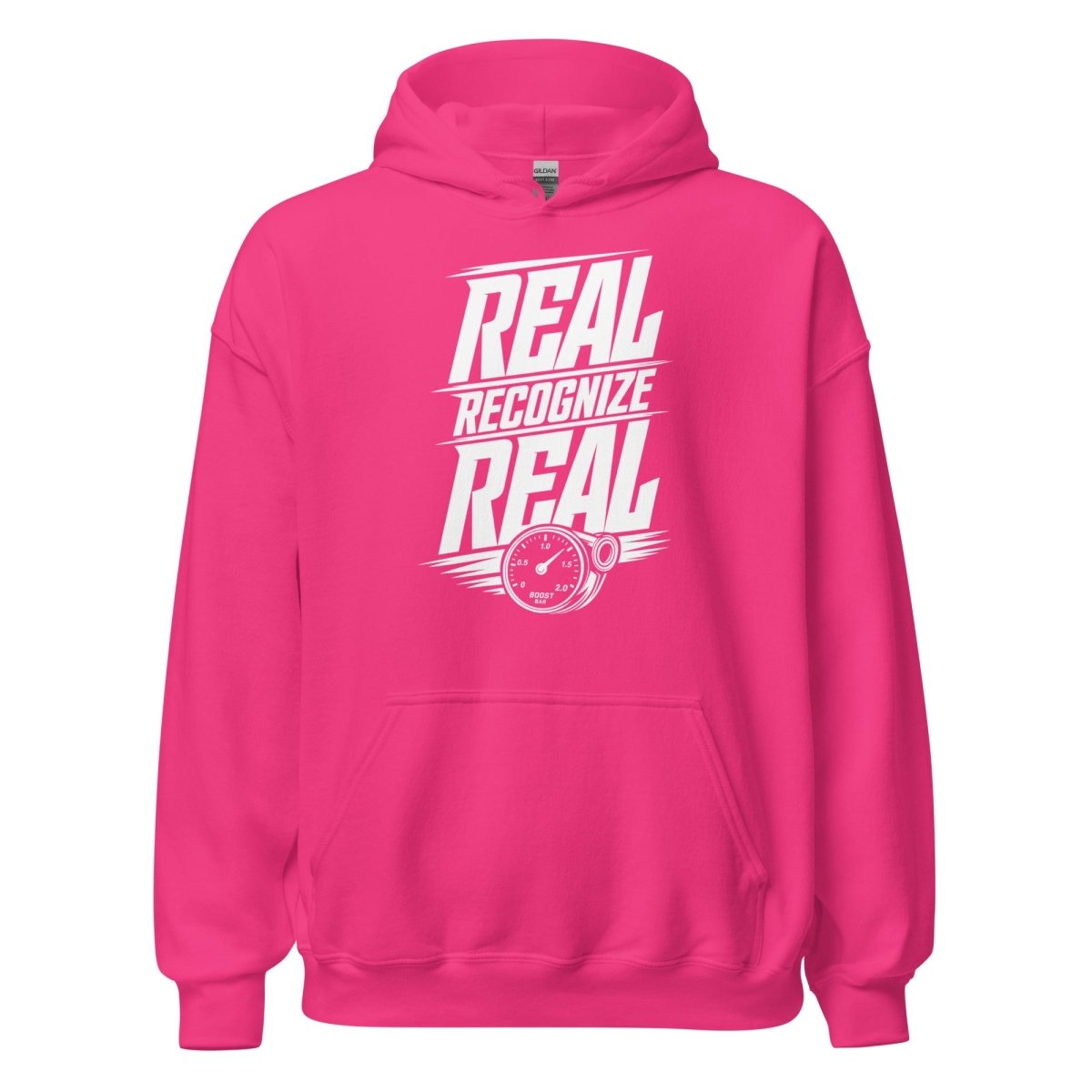 Hoodie "Real Recognize" – Urban Streetwear S–5XL | Black Ursus - Streetwear - size_range | Black Ursus