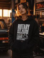 Hoodie "Rotary Lebenseinstellung" – JDM & Japan Streetwear S–5XL | Black Ursus - Streetwear - size_range | Black Ursus