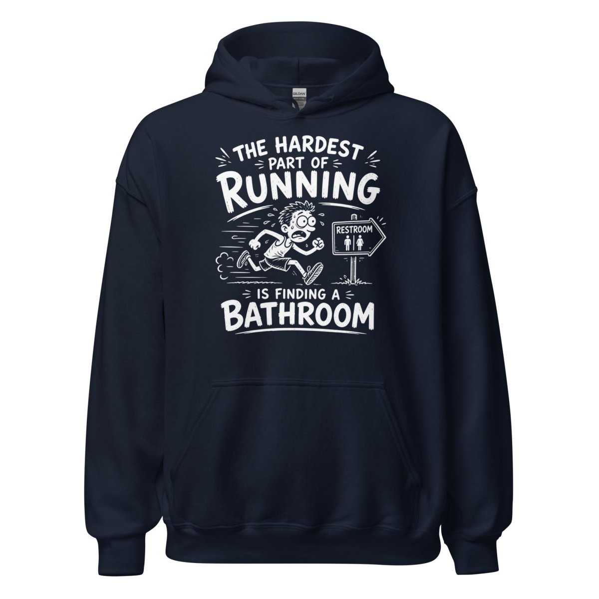 Hoodie "RUNNING" – Running & Laufen S–5XL | Black Ursus - Streetwear - size_range | Black Ursus