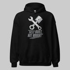 Hoodie "Self Built" – Gym & Bodybuilding S–5XL | Black Ursus - Streetwear - size_range | Black Ursus