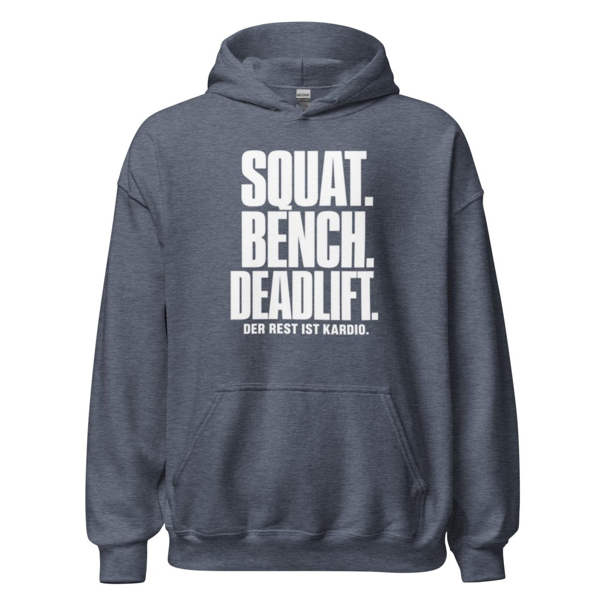 Hoodie "Squat. Bench. Deadlift." – Gym & Bodybuilding S–5XL | Black Ursus - Streetwear - size_range | Black Ursus