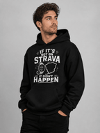 Hoodie "STRAVA" – Running & Laufen S–5XL | Black Ursus - Streetwear - size_range | Black Ursus