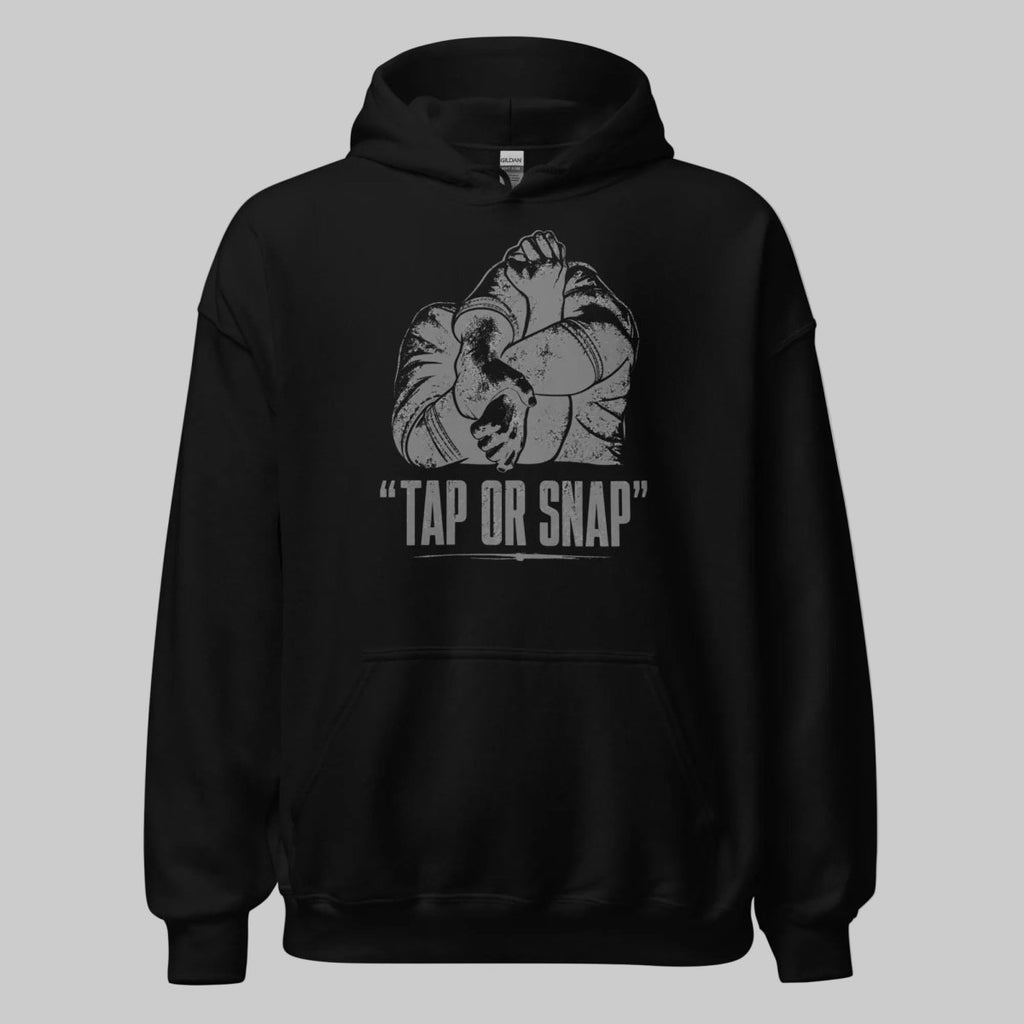Hoodie "Tap or Snap" – BJJ & Jiu-Jitsu S–5XL | Black Ursus - Streetwear - size_range | Black Ursus