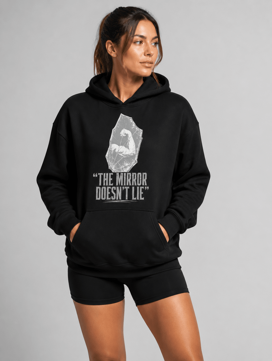 Hoodie "The Mirror" – Gym & Bodybuilding S–5XL | Black Ursus - Streetwear - size_range | Black Ursus