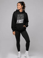Hoodie "The Wall" – Gym & Bodybuilding S–5XL | Black Ursus - Streetwear - size_range | Black Ursus