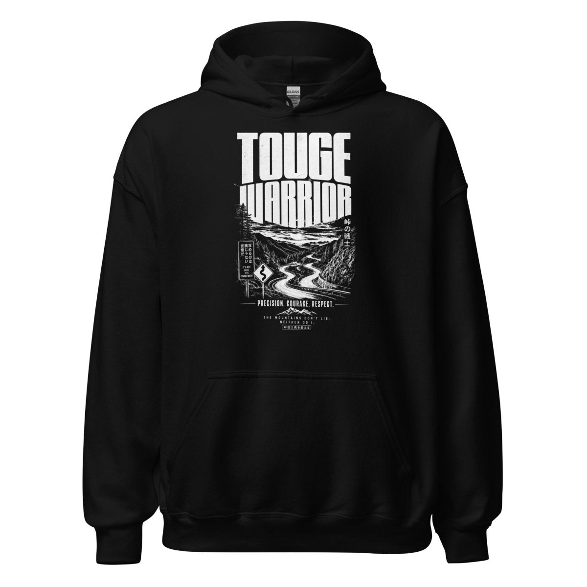 Hoodie "Touge" – JDM & Japan Streetwear S–5XL | Black Ursus - Streetwear - size_range | Black Ursus