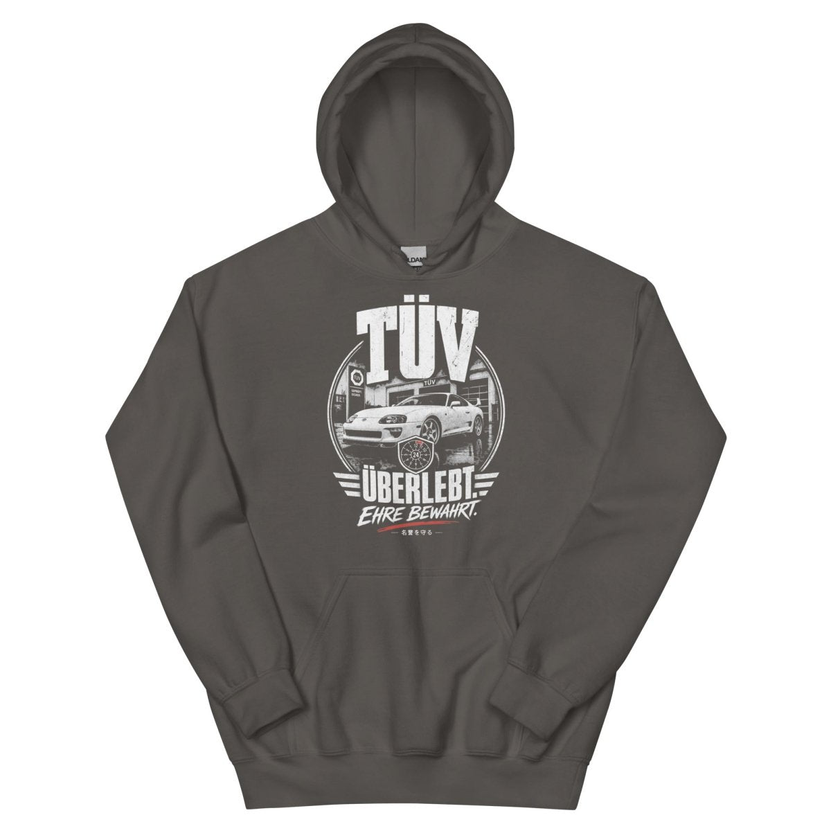 Hoodie "TÜV Überlebt" – JDM & Japan Streetwear S–5XL | Black Ursus - Streetwear - size_range | Black Ursus
