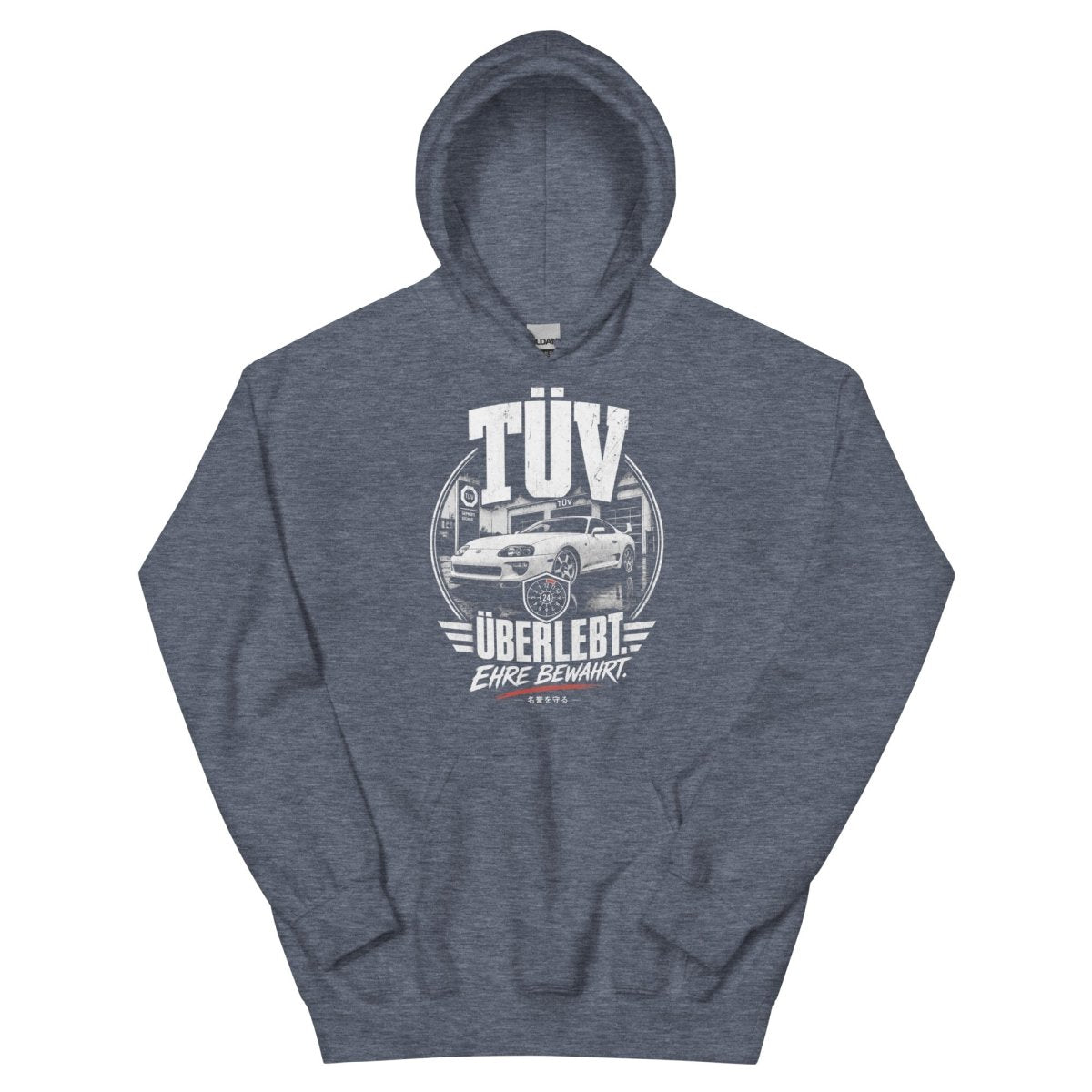 Hoodie "TÜV Überlebt" – JDM & Japan Streetwear S–5XL | Black Ursus - Streetwear - size_range | Black Ursus