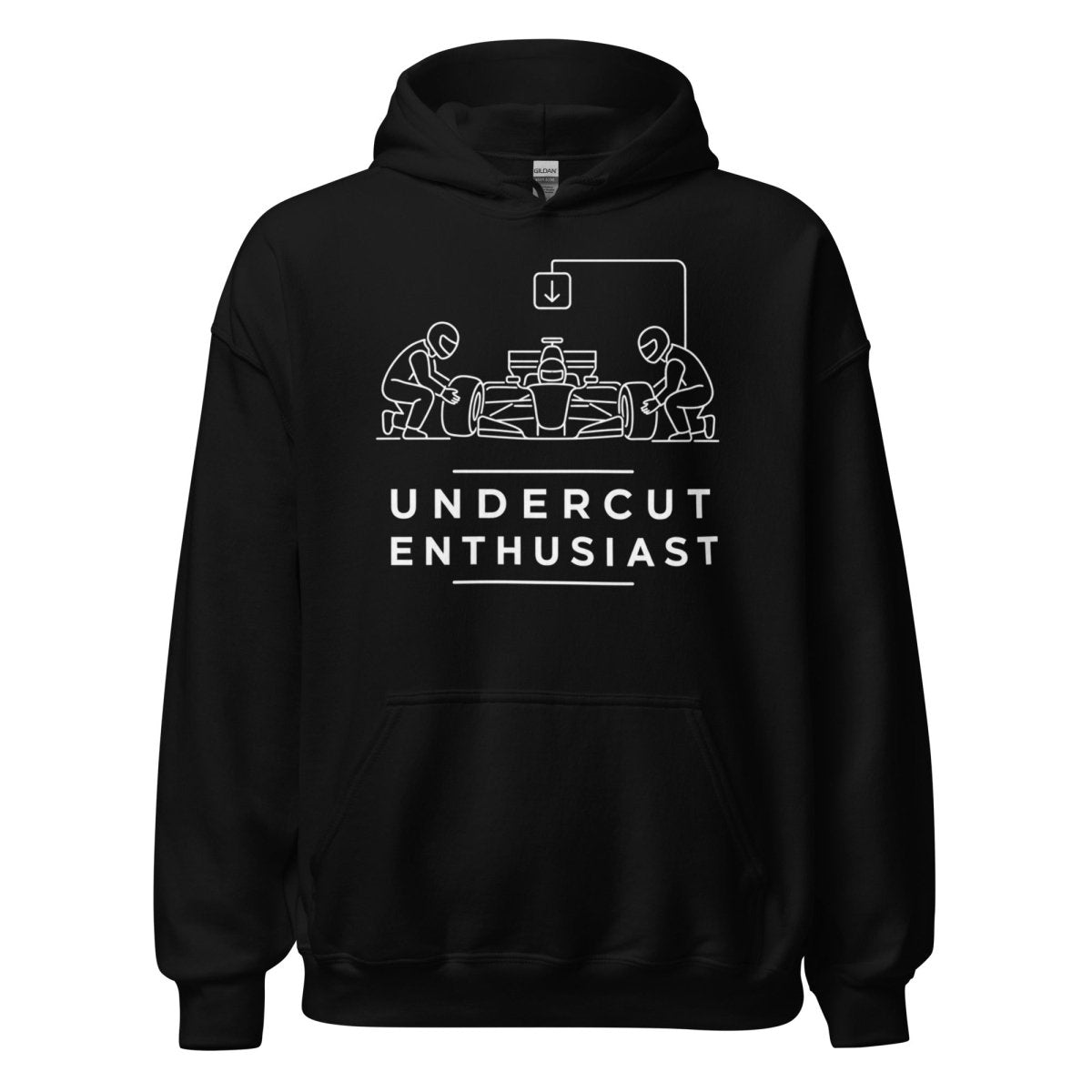 Hoodie "Undercut" – JDM & Japan Streetwear S–5XL | Black Ursus - Streetwear - size_range | Black Ursus
