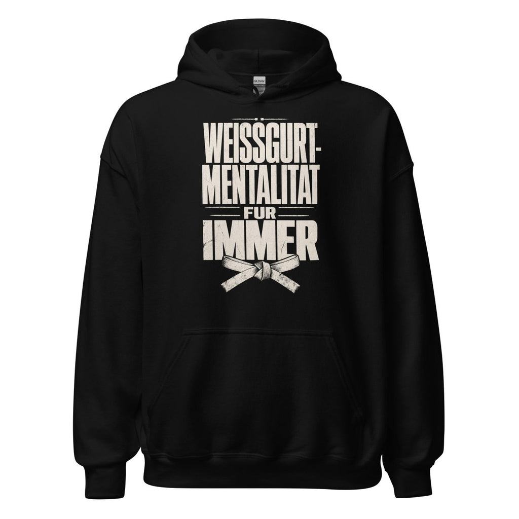 Hoodie "WEISSGURT-MENTALITÄT" – BJJ & Jiu-Jitsu S–5XL | Black Ursus - Streetwear - size_range | Black Ursus