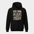 Hoodie "YES I RUN" – Running & Laufen S–5XL | Black Ursus - Streetwear - size_range | Black Ursus