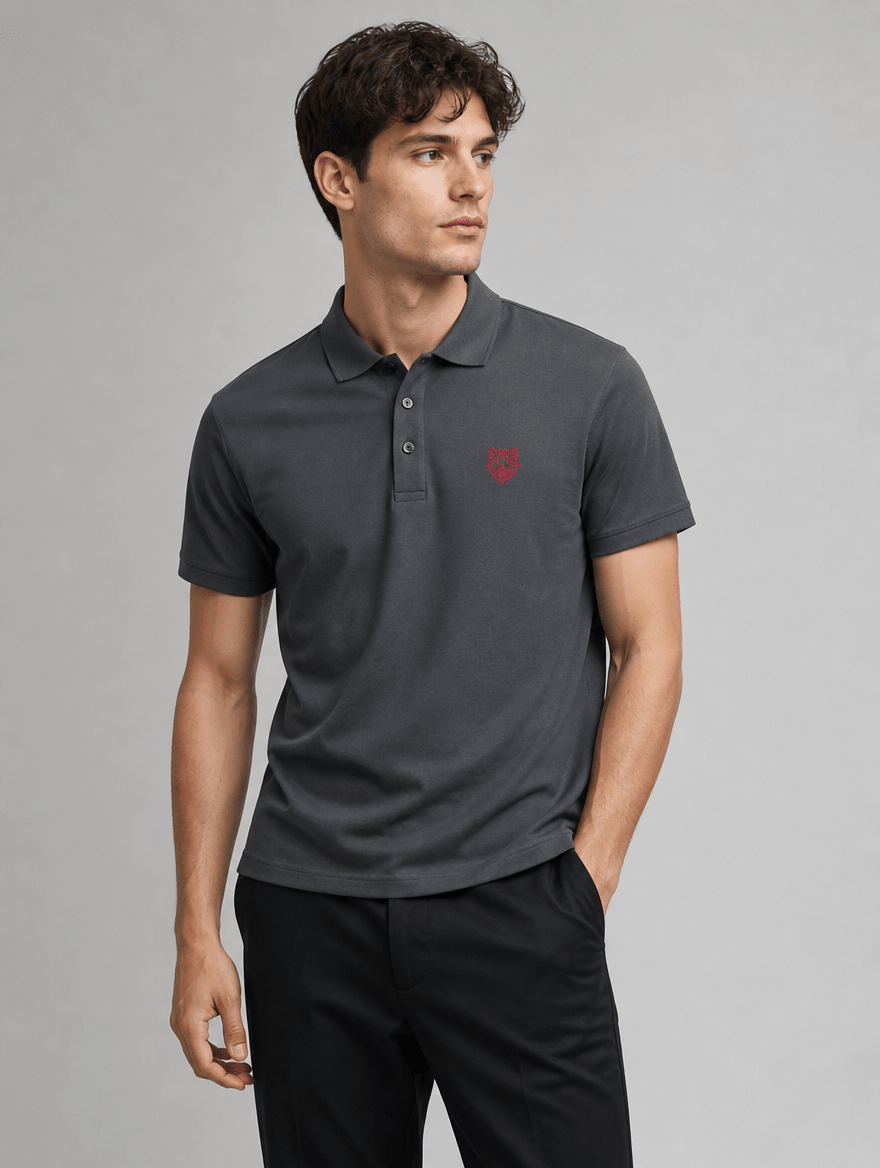 Polo "Black Ursus" Magenta – Streetwear S–5XL | Black Ursus - Streetwear - size_range | Black Ursus