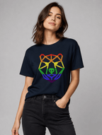 T-Shirt "BEAR Rainbow" – Black Ursus Signature S–5XL | Black Ursus - Streetwear - size_range | Black Ursus