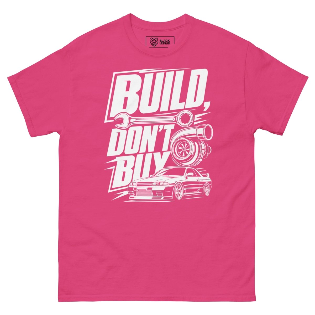 T-Shirt "Build Dont Buy" – Gym & Bodybuilding S–5XL | Black Ursus - Streetwear - size_range | Black Ursus