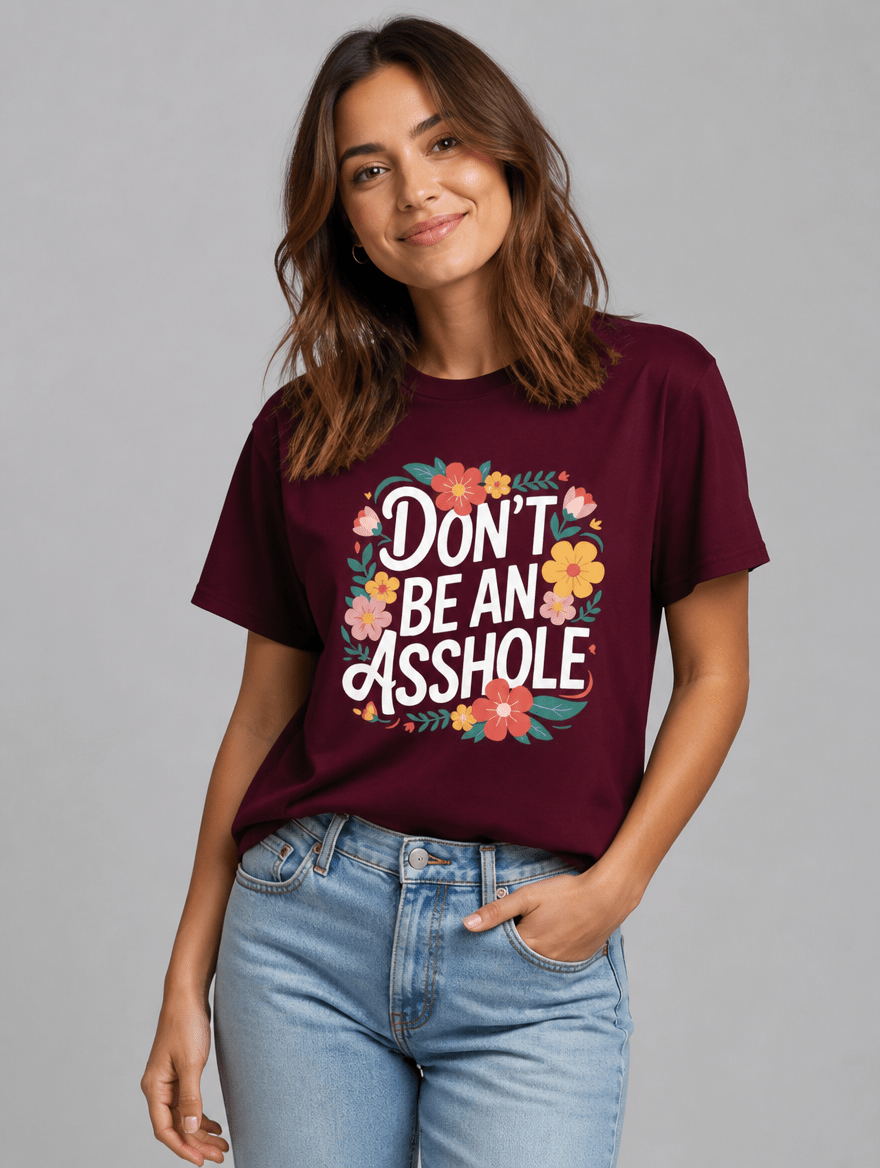 T-Shirt "Don't Be" – Urban Streetwear S–5XL | Black Ursus - Streetwear - size_range | Black Ursus