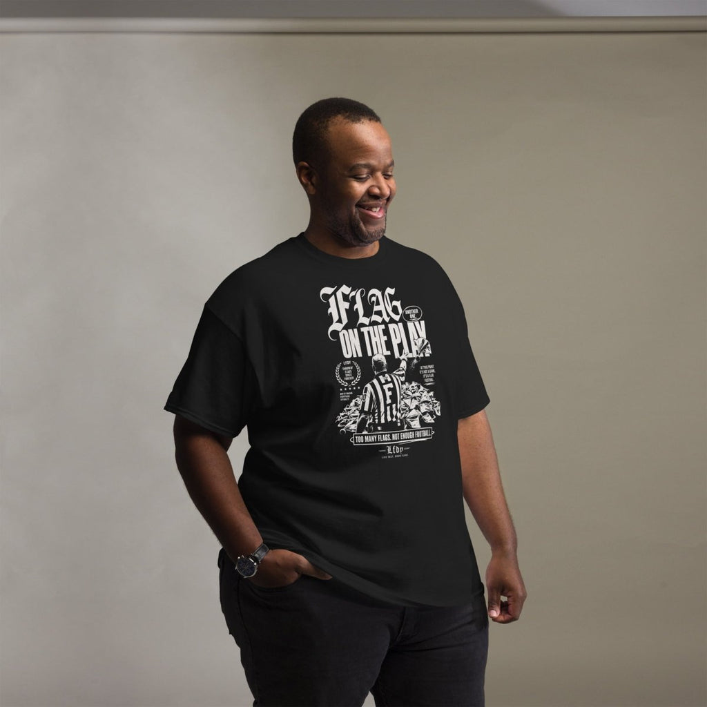 T-Shirt "Flag on the Play" – Football Streetwear S–5XL | Black Ursus - Streetwear - size_range | Black Ursus
